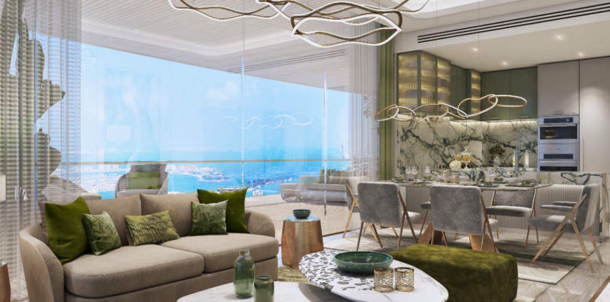 Appartement à Dubai Marina, Dubai, 2 chambres, 177 m², № 100350