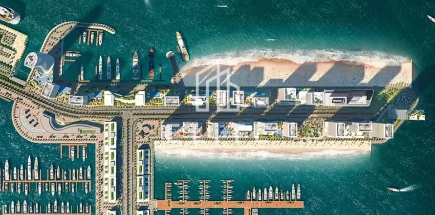Apartamento en EMAAR Beachfront, Dubai Harbour, Dubai, estudio, 53 m², № 60113