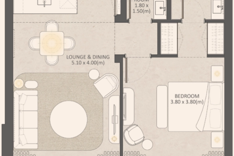 Apartamento en Dubai, 1 dormitorio, 75 m², № 17314 - foto 21