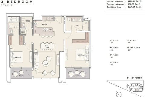 Apartment in Business Bay, Dubai 1 bedroom, 90 sq.m. № 4896 - photo 21