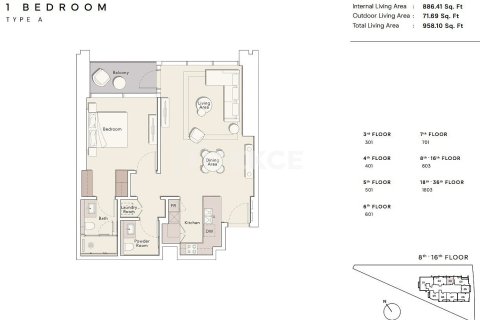 Apartment in Business Bay, Dubai 1 bedroom, 90 sq.m. № 4896 - photo 20