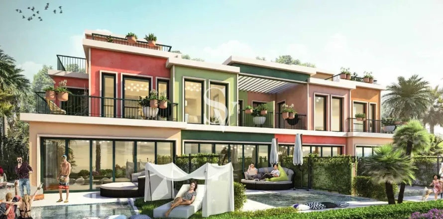 Adosado en Damac Lagoons, Dubai, 4 dormitorios, 144 m², № 111094