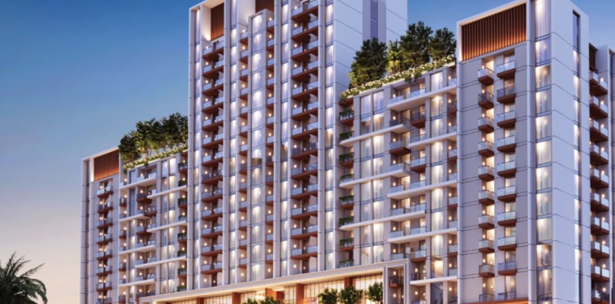 Appartement à Jumeirah Village Circle, Dubai, 2 chambres, 91 m², № 84401