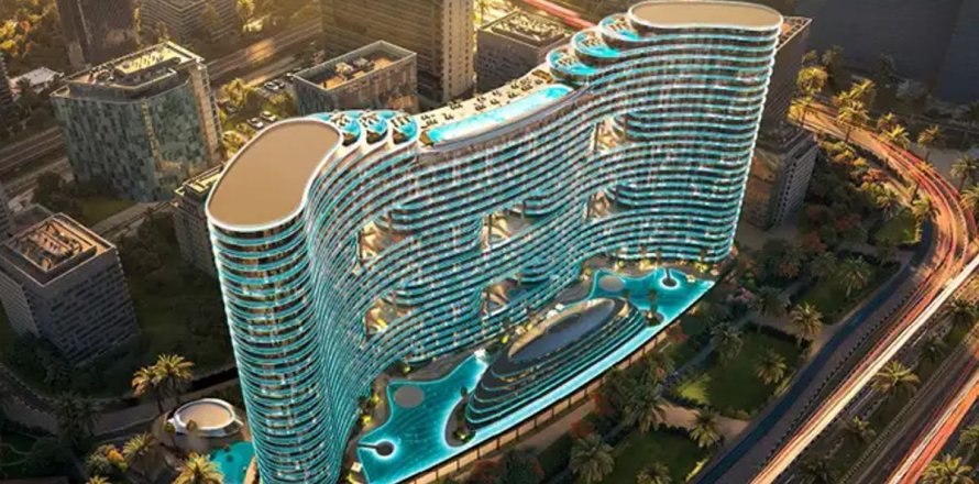 Квартира в Бизнес-Бэе, Дубай, 2 спальни, 125.7м², № 60396