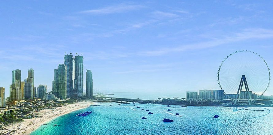 Appartement à Jumeirah Beach Residence, Dubai, 1 chambre, № 1639