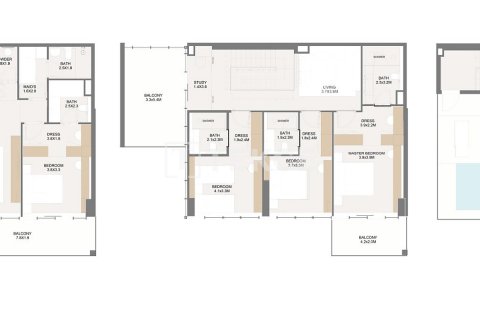 Duplex in Dubai 4 bedrooms, 315 sq.m. № 51053 - photo 28