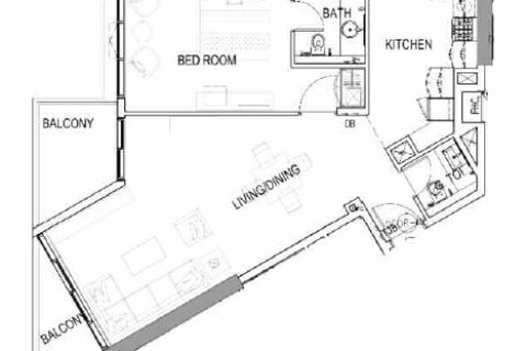 Купить квартиру в Бизнес-Бэе, Дубай: студию, 40.72м², № 4050 - фото 3