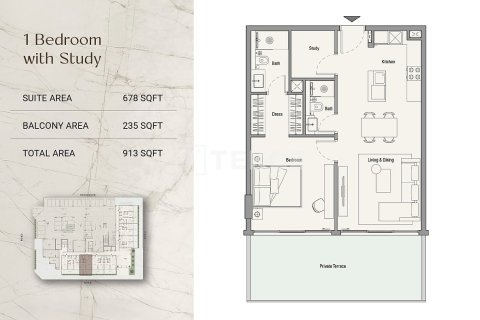 Apartment in Al Sufouh, Dubai 2 bedrooms, 104 sq.m. № 113057 - photo 18
