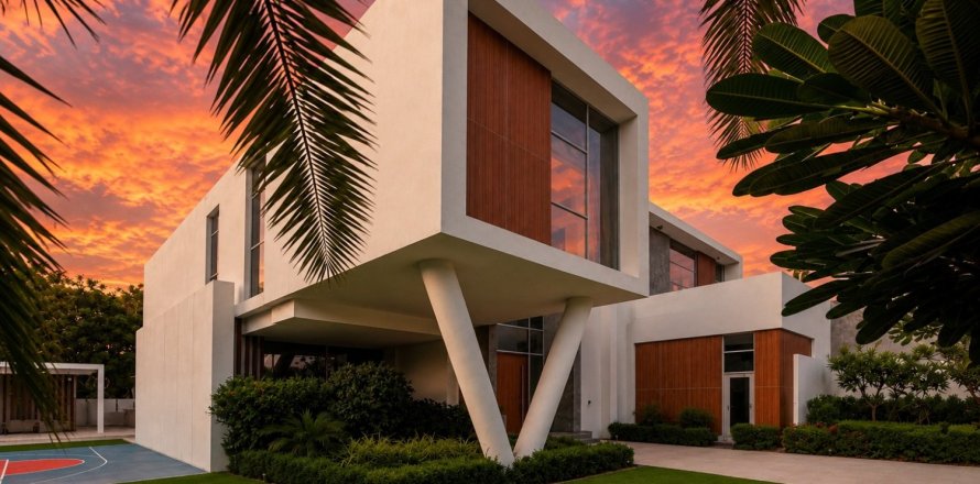 Villa in Al Barari, Dubai 4 bedrooms, 1081.81 sq.m. № 142273