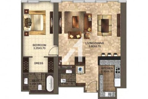 Apartment in Central Park Tower, DIFC, Dubai 1 bedroom, 103 sq.m. № 49738 - photo 25