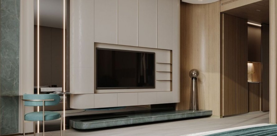 Appartement à Business Bay, Dubai, studio, 47.6 m², № 41468