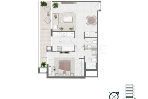 Appartement à Al Satwa, Dubai, 1 chambre, 78 m², № 96012 - photo 18