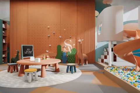 Купить квартиру в Джумейра Вилладж Серкл, Дубай: 2 спальни, 143м², № 68109 - фото 3