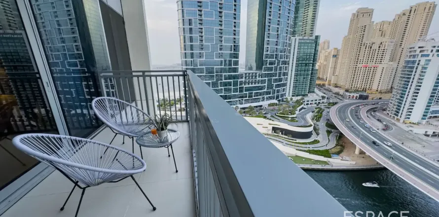 Appartement à Dubai Marina, Dubai, 1 chambre, 63 m², № 61641