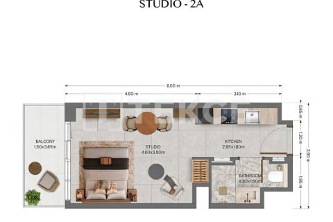 Apartamento en Dubai Land, Dubai, 2 dormitorios, 114 m², № 141876 - foto 28