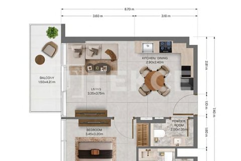 Apartamento en Dubai Land, Dubai, 2 dormitorios, 114 m², № 141876 - foto 27
