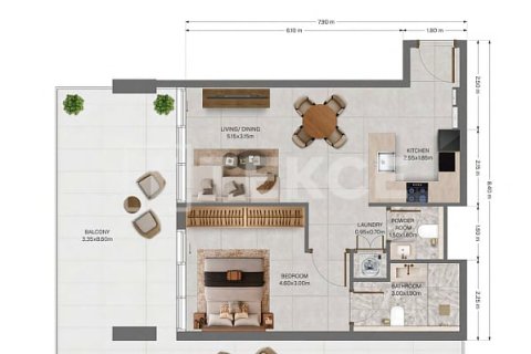 Apartment in Dubai Land, Dubai 3 bedrooms, 139 sq.m. № 141877 - photo 24