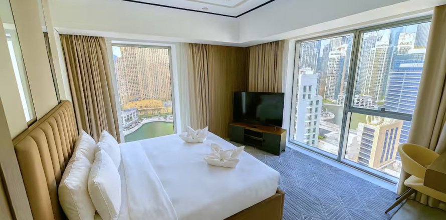 Apartamento en Dubai Marina, Dubai, 1 dormitorio, 84.2 m², № 60253