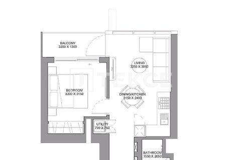Apartment in Dubai 1 bedroom, 50 sq.m. № 5290 - photo 11