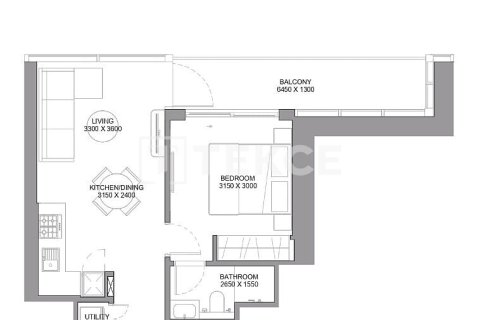 Apartment in Dubai 1 bedroom, 50 sq.m. № 5290 - photo 12