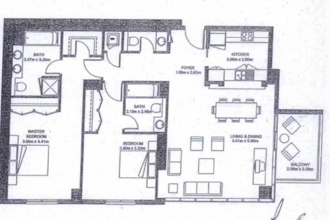 Apartamento en Downtown Dubai (Downtown Burj Dubai), Dubai, 2 dormitorios, 132.9 m², № 2154 - foto 15