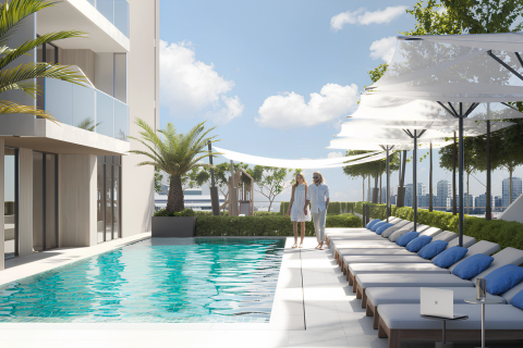Купить квартиру в Дубае: студию, 34м², № 17493 - фото 1