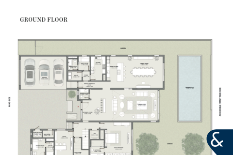 Villa en Dubai, 5 dormitorios, 796 m², № 75503 - foto 14