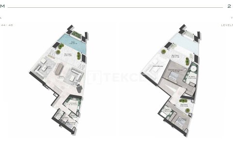 Penthouse à Al Safa, Dubai, 4 chambres, 266 m², № 9723 - photo 29
