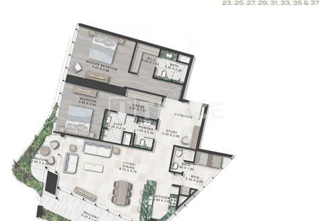 Penthouse à Al Safa, Dubai, 4 chambres, 266 m², № 9723 - photo 28