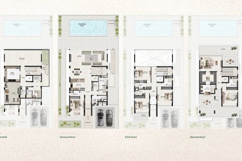 Villa en Dubai, 6 dormitorios, 643 m², № 111388 - foto 14