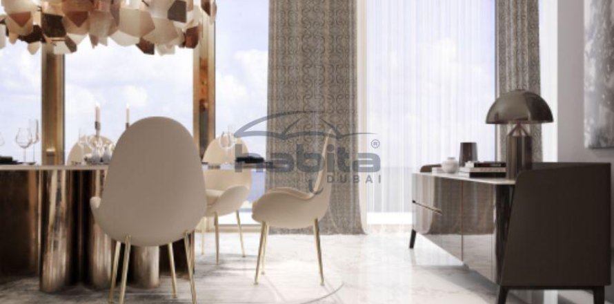 Квартира в EMAAR Beachfront, Dubai Harbour, Дубай, 1 спальня, 66.7м², № 7636