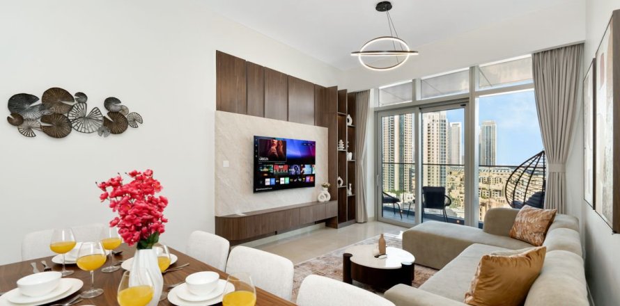 Appartement à Downtown Dubai (Downtown Burj Dubai), Dubai, 1 chambre, 79.3 m², № 97595