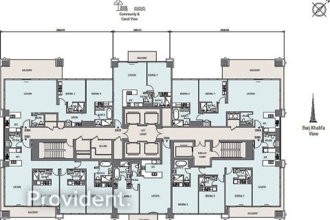 Appartement à Business Bay, Dubai, 2 chambres, № 2082 - photo 23