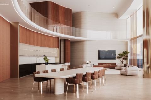 Penthouse in Dubai 4 bedrooms, 540 sq.m. № 8392 - photo 7