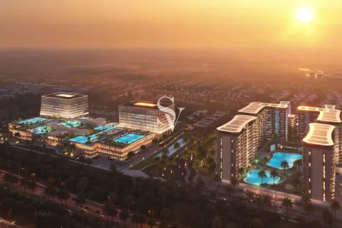 Apartamento en Damac Lagoons, Dubai, 1 dormitorio, 69 m², № 105546