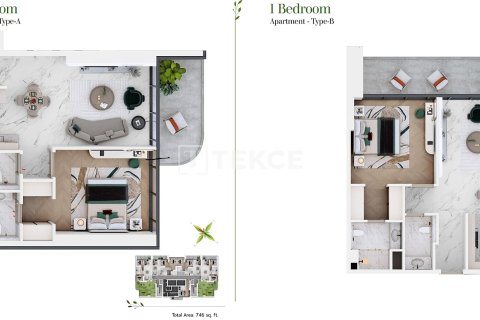 Appartement à Dubai Sports City, Dubai, 2 chambres, 107 m², № 59251 - photo 18