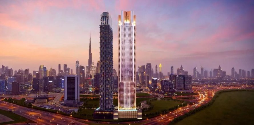 Квартира в Бизнес-Бэе, Дубай, 1 спальня, 66.3м², № 100089