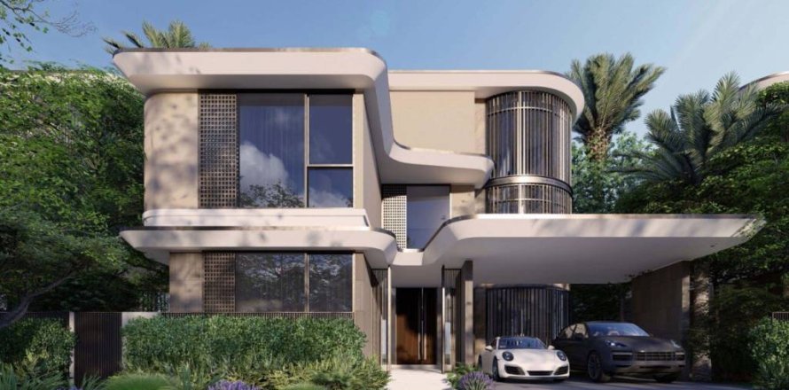 Вилла в Дубае, 4 спальни, 608.05м², № 4976