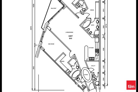 شقة في مرسى دبي, دبي 3 غرف نوم, 195.3 م² رقم 71653 - صورة 15