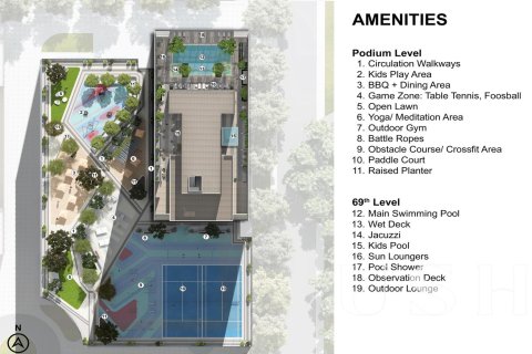 Купить квартиру в Sobha Hartland, Мохаммед Бин Рашид Сити, Дубай: 3 спальни, 172м², № 39483 - фото 2