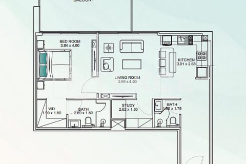 Apartamento en Dubai, 3 dormitorios, 137 m², № 94487 - foto 21