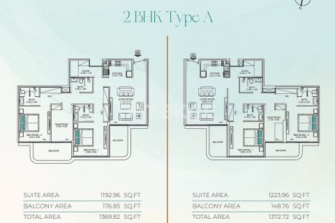 Apartamento en Dubai, 3 dormitorios, 137 m², № 94487 - foto 22