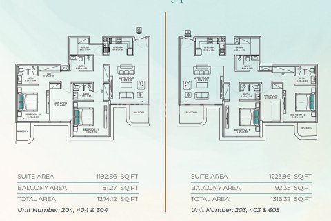 Apartamento en Dubai, 3 dormitorios, 137 m², № 94487 - foto 23