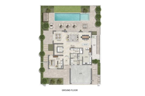 Villa à Dubai, 4 chambres, 675 m², № 74773 - photo 15