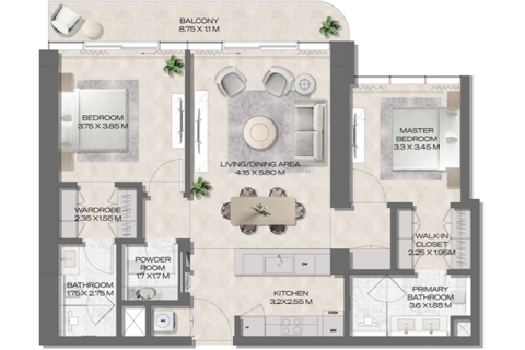 Apartment in Business Bay, Dubai 1 bedroom, 71 sq.m. № 92511 - photo 5