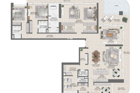 Apartment in Business Bay, Dubai 1 bedroom, 71 sq.m. № 92511 - photo 10