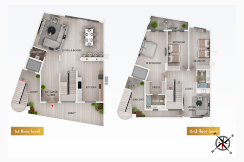 Apartment in Dubai Marina, Dubai studio № 92508 - photo 8