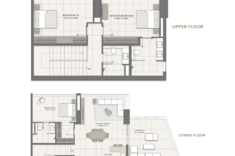 Apartment in Dubai Marina, Dubai 1 bedroom, 69 sq.m. № 92520 - photo 20