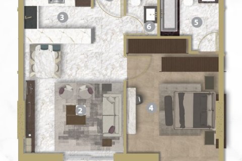 Apartment in Al Furjan, Dubai 1 bedroom, 78.3 sq.m. № 3649 - photo 13