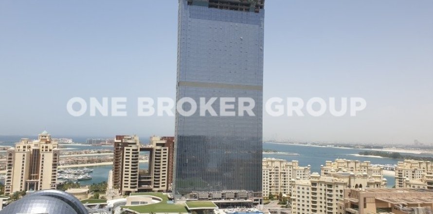 Hôtels-appartement à Palm Jumeirah, Dubai, 1 chambre, 53.7 m², № 209